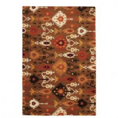 Home Decorators Collection Surrounding Brown 2 ft. 6 in. x 4 ft. 6 in. Accent Rug