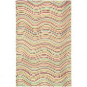 LR Resources Vibrance Multi 7 ft. 9 in. x 9 ft. 9 in. Plush Indoor Area Rug