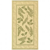 Safavieh Courtyard Natural/Olive 2 ft. x 3.6 ft. Area Rug