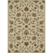 Loloi Rugs Fairfield Life Style Collection Ivory 5 ft. x 7 ft. 6 in. Area Rug