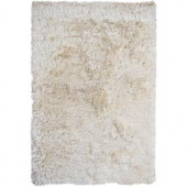Chandra Celecot Off White 9 ft. x 13 ft. Indoor Area Rug