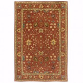 Home Decorators Collection Dijon Terracotta 9 ft. 6 in. x 13 ft. 9 in. Area Rug