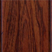 Home Legend Hand Scraped Hickory Tuscany Solid Hardwood Flooring - 5 in. x 7 in. Take Home Sample