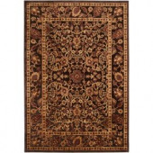 Brazil Dark Chocolate and Rust 2 ft. 2 in. x 3 ft. Area Rug