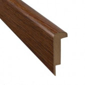 SimpleSolutions Haywood Hickory 3/4 in. Thick x 2-3/8 in. Wide x 78-3/4 in. Length Laminate Stair Nose Molding