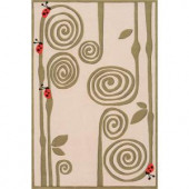 Momeni Caprice Collection Ivory 8 ft. x 10 ft. Area Rug
