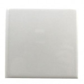 Daltile Semi-Gloss White 4-1/4 in. x 4-1/4 in. Ceramic Bullnose Wall Tile