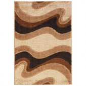 United Weavers Shimmer Ivory 5 ft. 3 in. x 7 ft. 6 in. Area Rug