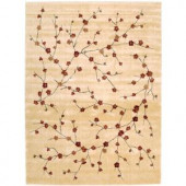 Nourison Rug Boutique Cherry Blossom Ivory 5 ft. 6 in. x 7 ft. 5 in. Area Rug