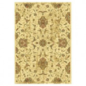 Kas Rugs Pleasant Mahal Ivory 3 ft. 3 in. x 4 ft. 7 in. Area Rug