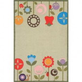 Momeni Caprice Collection Grass 4 ft. x 6 ft. Area Rug