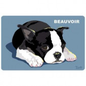 Bungalow Flooring Printed Terrier 5 17.5 in. x 26.5 in. Mat