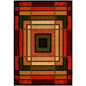 United Weavers Ambiance Terracotta 5 ft. 3 in. x 7 ft. 6 in. Area Rug