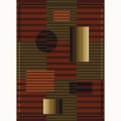 United Weavers Walden Auburn 7 ft. 10 in. x 10 ft. 6 in. Contemporary Area Rug
