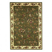 Kas Rugs Classic Trellis Sage/Ivory 7 ft. 7 in. x 10 ft. 10 in. Area Rug
