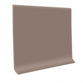 ROPPE 700 Series Taupe 4 in. x 1/8 in. x 48 in. Thermoplastic Rubber Cove Base (30-Pieces)