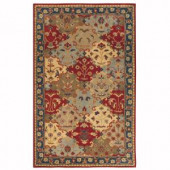 Home Decorators Collection Stratton Blue 8 ft. x 11 ft. Area Rug