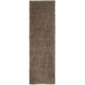 Shaw Living Take Two Taupe 1 ft. 9 in. x 5 ft. 6 in. Runner