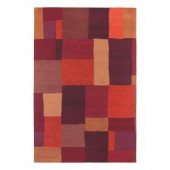 Kaleen Moods Foundation Chocolate 5 ft. x 7 ft. 9 in. Area Rug
