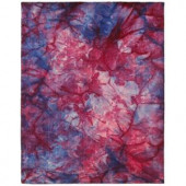 LR Resources Tiedy Overdyed Multi 5 ft. x 7 ft. 9 in. Plush Indoor Area Rug