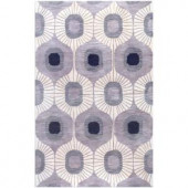 BASHIAN Chelsea Collection Curtain Grey 2 ft. 6 in. x 8 ft. Area Rug