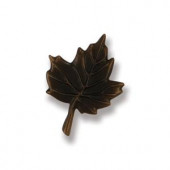 Michael Healy Wired Lighted Solid Bronze Maple Leaf Doorbell Ringer