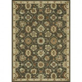 Loloi Rugs Fairfield Life Style Collection Charcoal 7 ft. 6 in. x 9 ft. 6 in. Area Rug