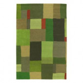 Kaleen Moods Foundation Avocado 5 ft. x 7 ft. 9 in. Area Rug