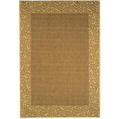 Safavieh Courtyard Brown/Natural 9 ft. x 12 ft. Area Rug