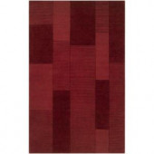 Artistic Weavers Mantra Red 5 ft. x 8 ft. Area Rug