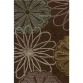 Momeni Passion Collection Brown 9 ft. 6 in. x 13 ft. Area Rug