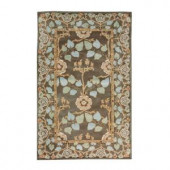 Home Decorators Collection Patrician Dark Grey 8 ft. x 11 ft. Area Rug