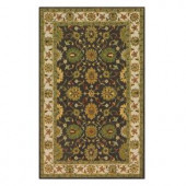 Home Decorators Collection Marlborough Chocolate 7 ft. 6 in. x 9 ft. 6 in. Area Rug