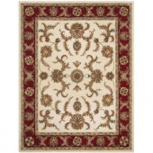 Safavieh Heritage Ivory/Red 7.5 ft. x 9.5 ft. Area Rug