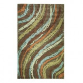 Home Decorators Collection Breaker Brown 3 ft. 6 in. x 5 ft. 6 in. Area Rug