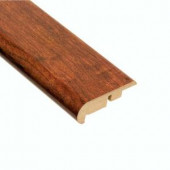 Hampton Bay High Gloss Keller Cherry 11.13 mm Thick x 2-1/4 in. Wide x 94 in. Length Laminate Stair Nose Molding