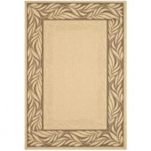 Safavieh Courtyard Natural/Brown 5.3 ft. x 7.6 ft. Area Rug