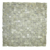 Solistone Cubist DuChamp 12 In. x 12 In. Marble Natural Stone Mosaic Wall Tile (5 Sq. Ft./Case)