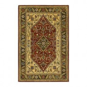 Kaleen Presidential Picks Montgomery Tobacco 5 ft. 3 in. x 8 ft. Area Rug
