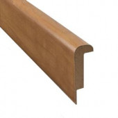 SimpleSolutions 78-3/4 in. x 2-3/8 in. x 3/4 in. Young Pecan Stair Nose Molding