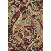 Loloi Rugs Summerton Life Style Collection Red Multi 5 ft. x 7 ft. 6 in. Area Rug