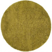 Courtois Lime 8 ft. Round Area Rug