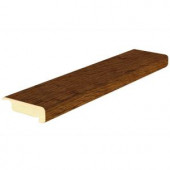 Mohawk Burnished Oak 3/4 in. Thick x 2-1/2 in. Wide x 94 in. Length Laminate Stair Nose Molding