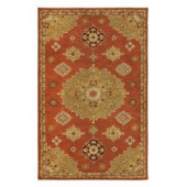 Home Decorators Collection Bromley Red 2 ft. x 3 ft. Area Rug