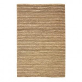 Home Decorators Collection Banded Jute Natural 3 ft. x 5 ft. Area Rug