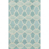 Loloi Rugs Weston Lifestyle Collection Aqua 3 ft. 6 in. x 5 ft. 6 in. Area Rug