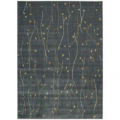 Nourison Rug Boutique Willow Blue 7 ft. 9 in. x 10 ft. 10 in. Area Rug