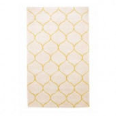 Kas Rugs Simple Scallop Ivory 8 ft. x 10 ft. Area Rug