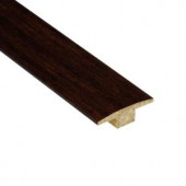Home Legend Strand Woven Walnut 7/16 in. Thick x 2 in. Wide x 78 in. Length Bamboo T-Molding