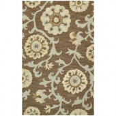 Kaleen Carriage Cornish Graphite 3 ft. x 5 ft. Area Rug